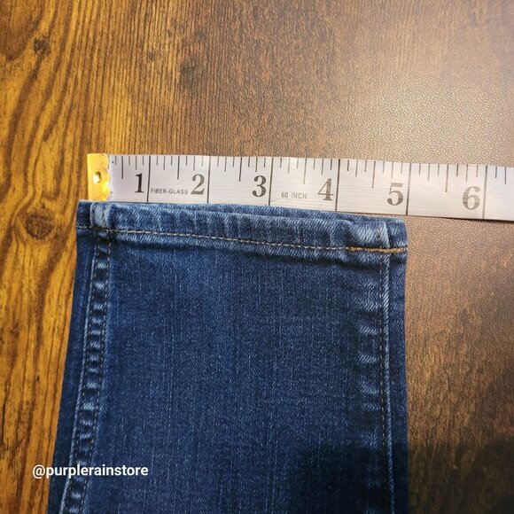 Madewell Jeans 27 P Skinny 10" High Rise Hayes Wash Tummy Control Stretch Denim - Picture 13 of 14